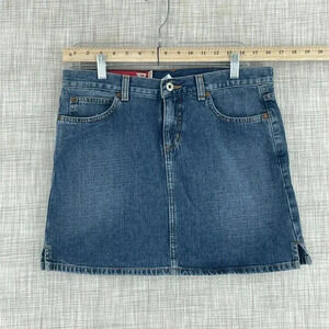 Guess Vintage jean skirt Mini Womens 28 blue 0185